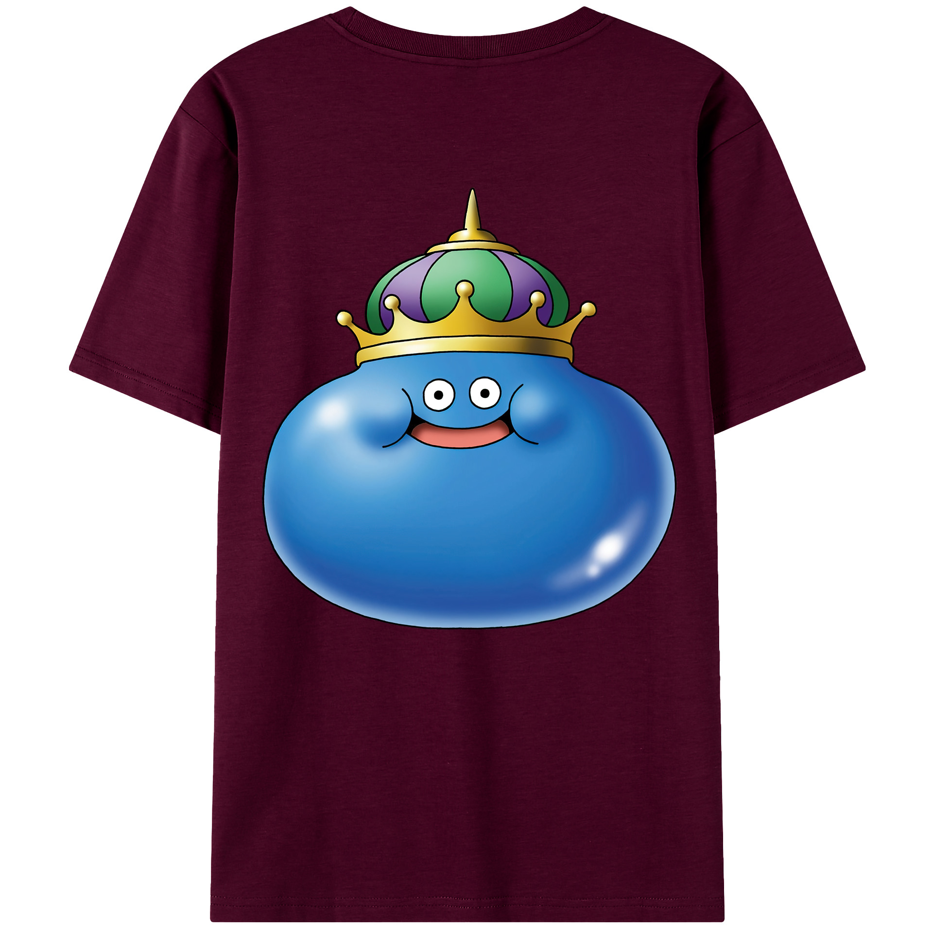 （画像用） ドラゴンクエスト Doragon Kuesuto Dragon Quest レディース半袖Tシャツ(バックプリント)